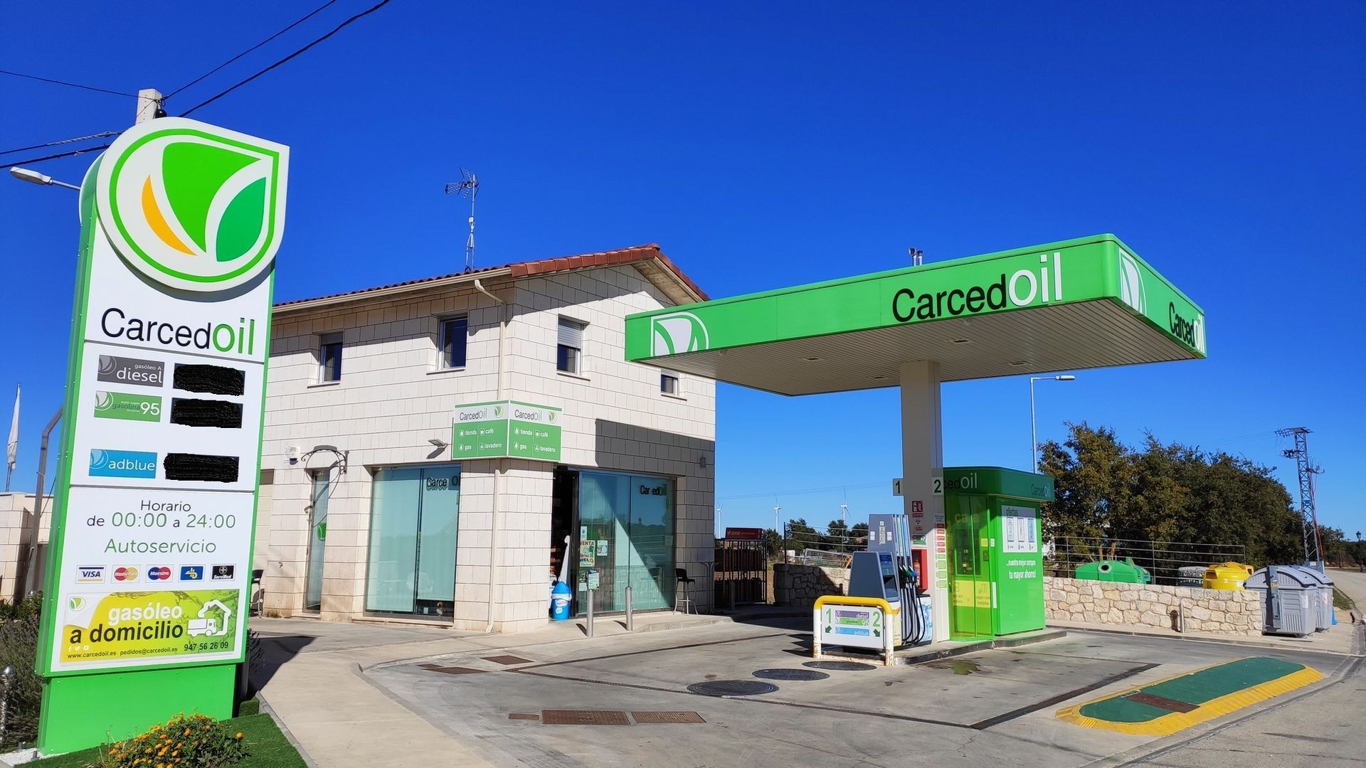 Gasolinera Cafeteria-tienda Carcedoil